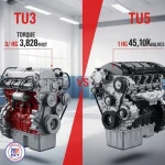 تفاوت موتور TU3 و TU5